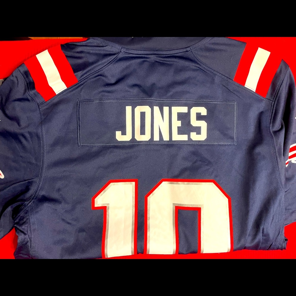 PATRIOT’S JERSEY - stitched Mac Jones #10